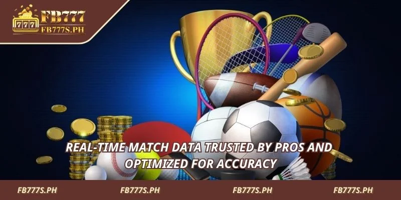 Real-time match data trusted by pros and optimized