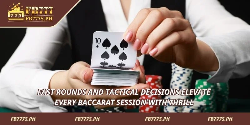 Every baccarat session delivers exciting gameplay moments