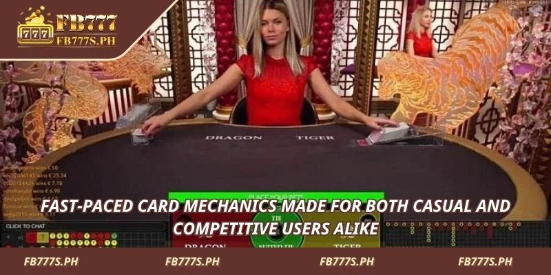 Fast-paced card mechanics made for both casual and competitive users alike